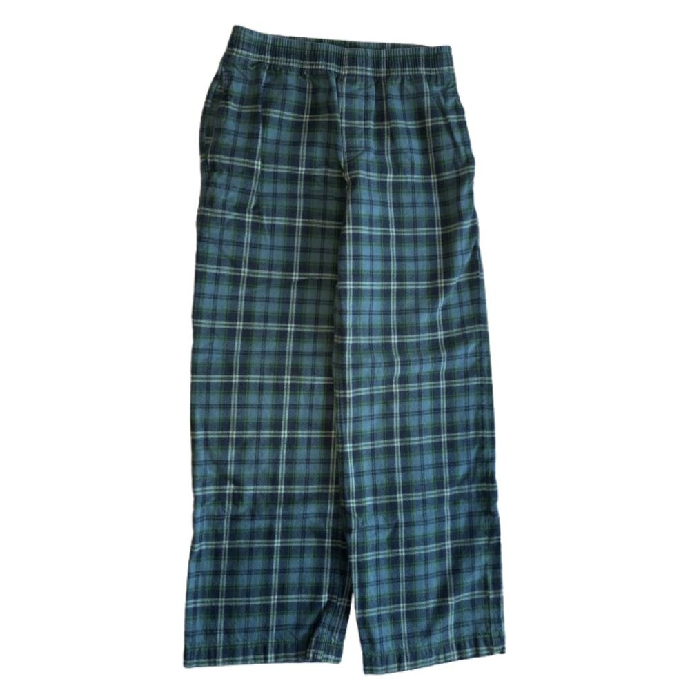 💙 Aritzia Tna Green & Blue Plaid Oakwood Flannel Pants 💙